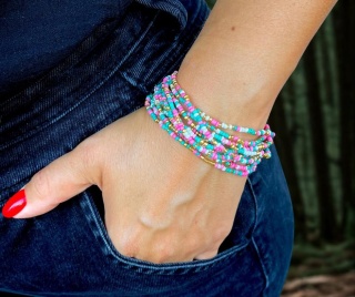 komplet 12 bransoletek HIT piękne